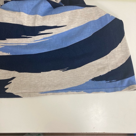 INC International Concepts Sweater Dress Womens Camuflaje Blue Zip Long Sleeve - Picture 16 of 16